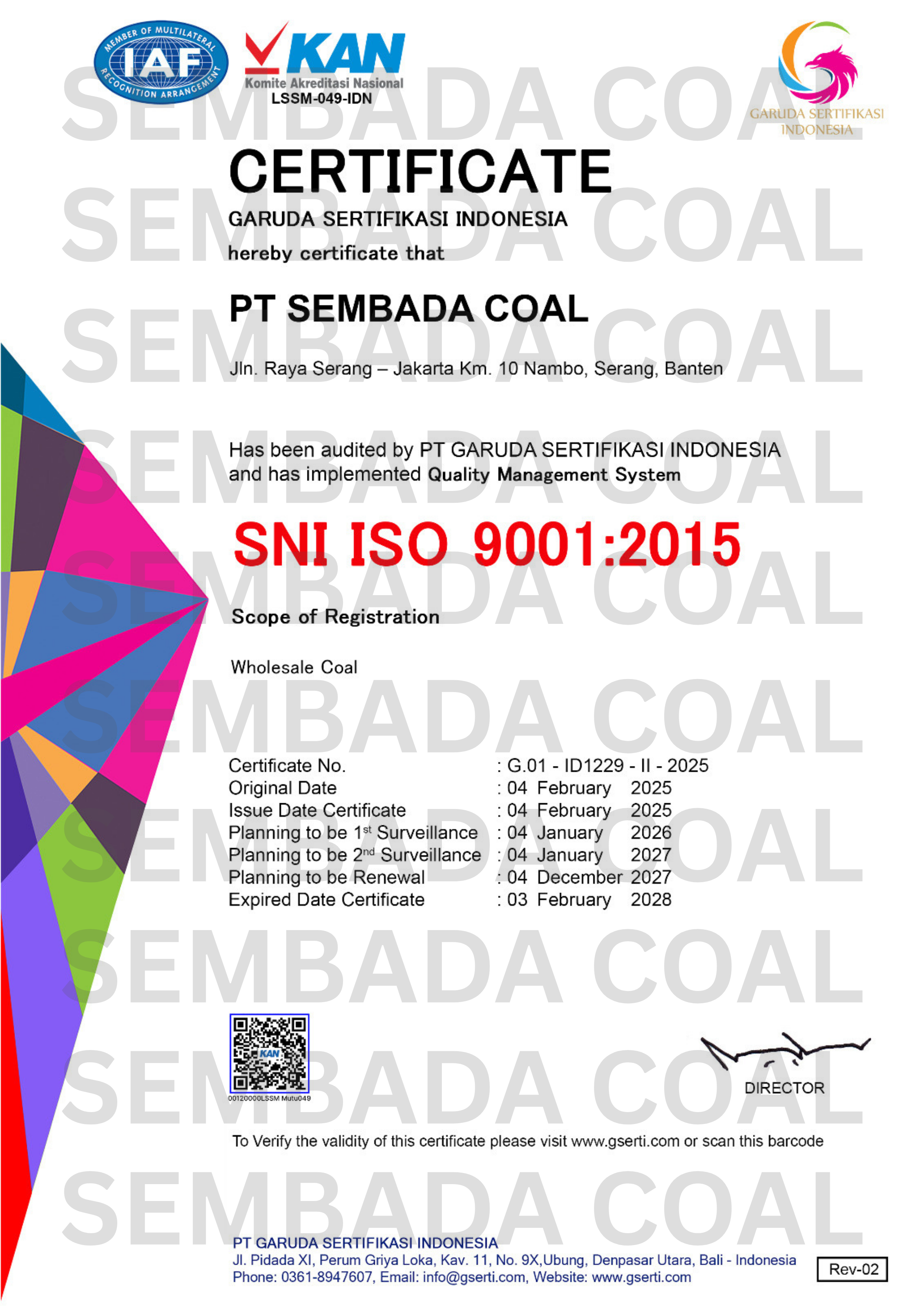 ISO 9001:2015